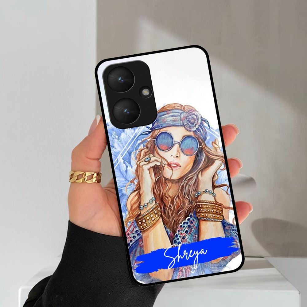 Bindass Babe Customize Glass Case Cover For Redmi/Xiaomi - ShopOnCliQ