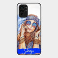 Bindass Babe Customize Glass Case Cover For Redmi Note 10