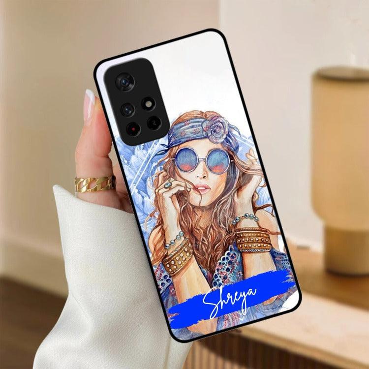 Bindass Babe Customize Glass Case Cover For Redmi/Xiaomi - ShopOnCliQ