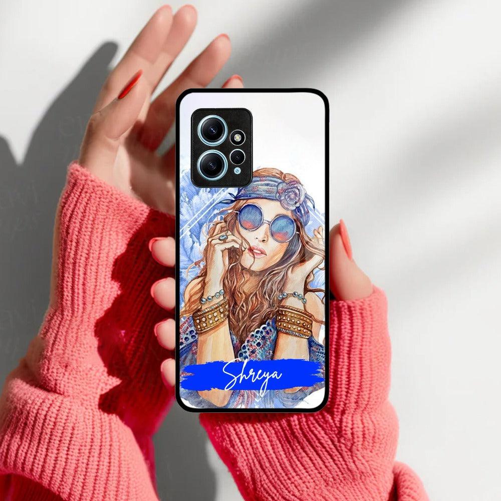 Bindass Babe Customize Glass Case Cover For Redmi/Xiaomi - ShopOnCliQ