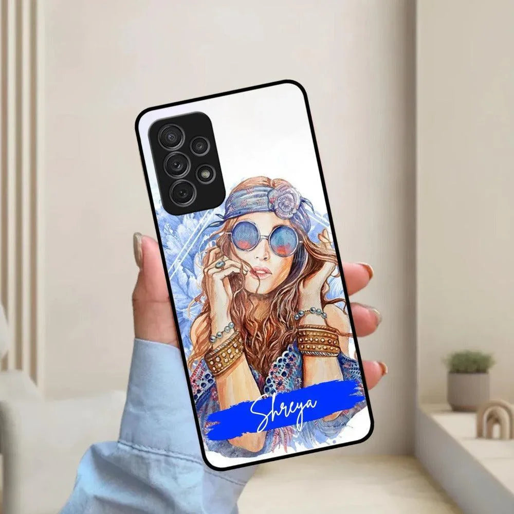 Bindass Babe Customize Glass Case Cover For Samsung - ShopOnCliQ