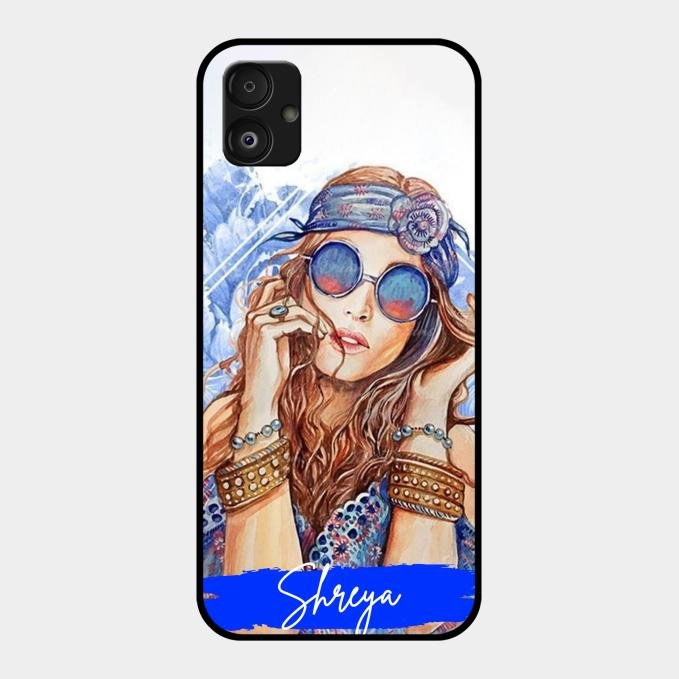 Bindass Babe Customize Glass Case Cover For Samsung Galaxy F14 5G