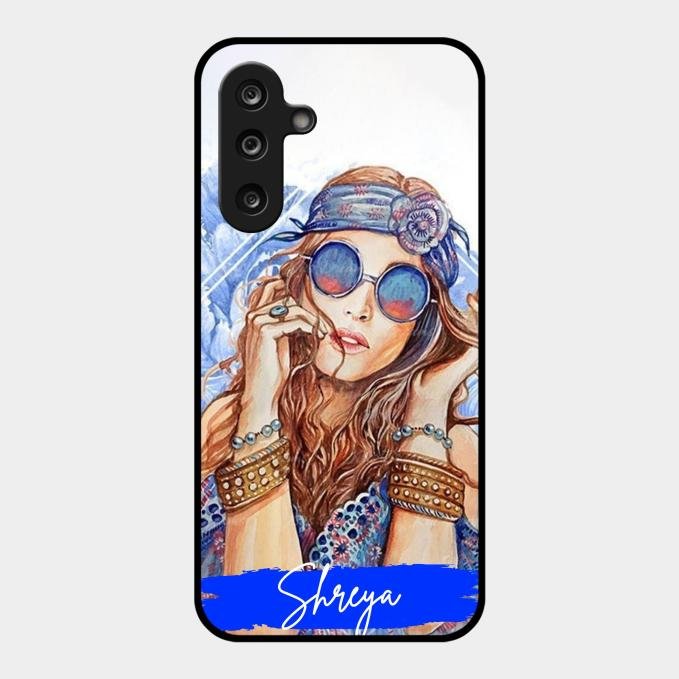 Bindass Babe Customize Glass Case Cover For Samsung Galaxy F16 5G