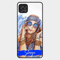 Bindass Babe Customize Glass Case Cover For Samsung Galaxy F42 5G