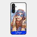 Bindass Babe Customize Glass Case Cover For Samsung Galaxy M35 5G
