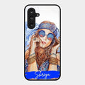Bindass Babe Customize Glass Case Cover For Samsung Galaxy M36 5G
