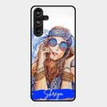 Bindass Babe Customize Glass Case Cover For Samsung Galaxy M55 5G
