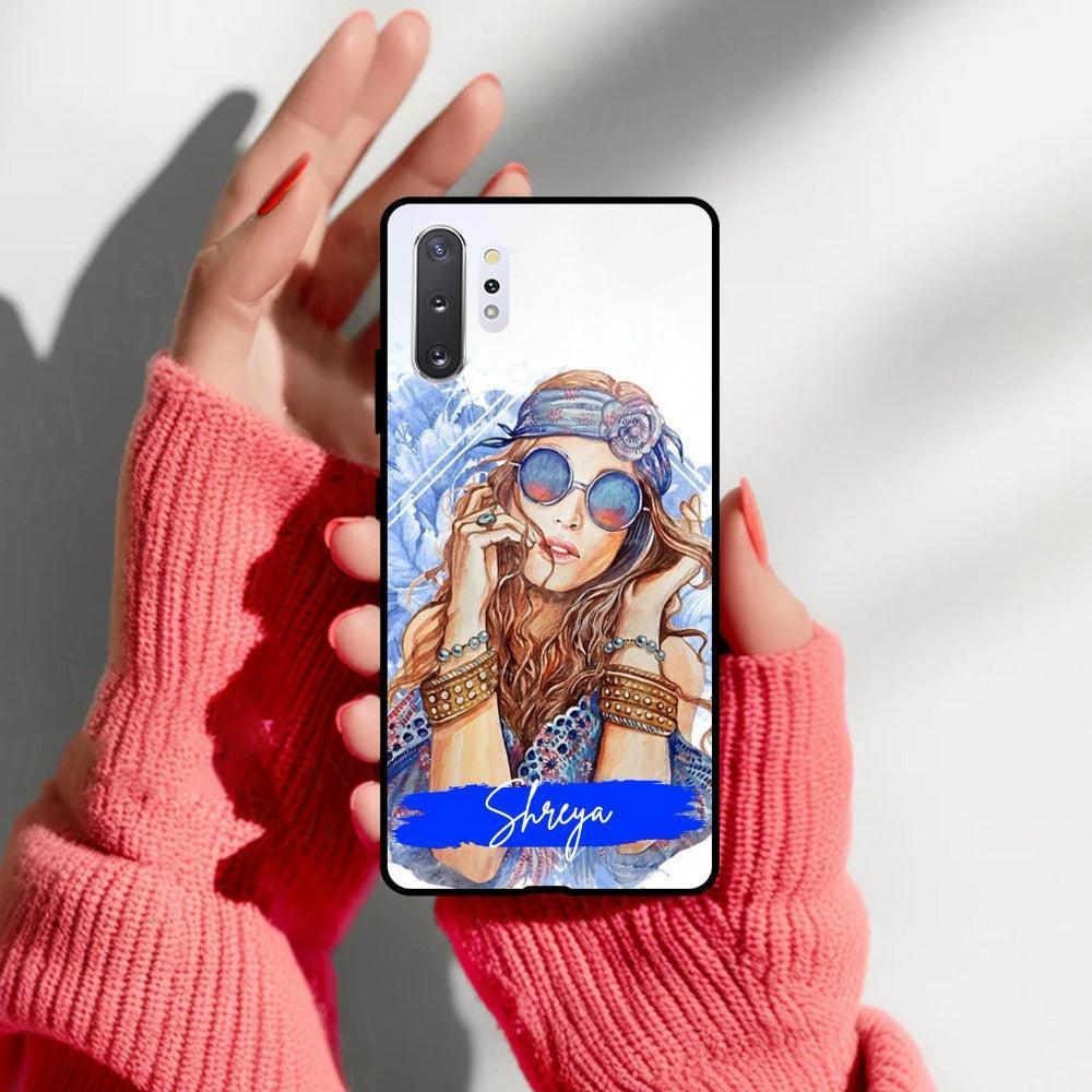 Bindass Babe Customize Glass Case Cover For Samsung - ShopOnCliQ