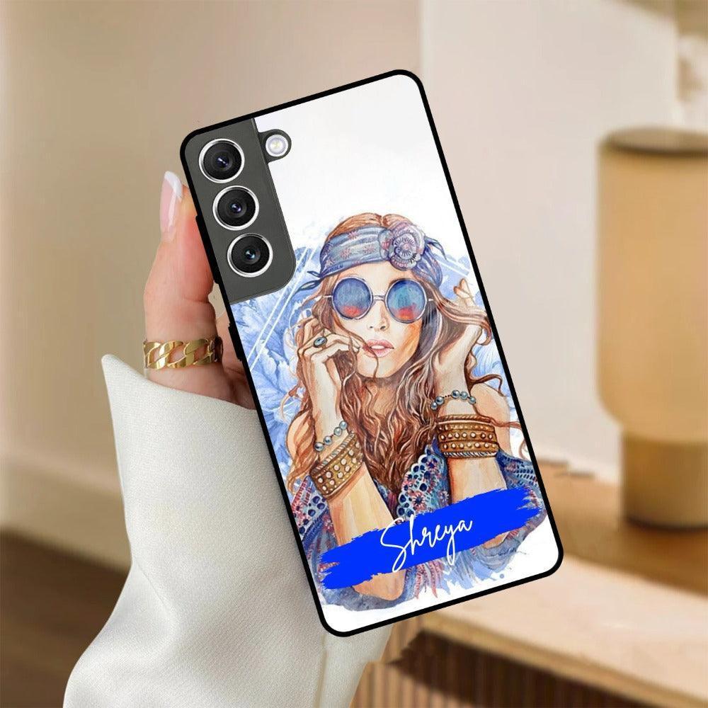 Bindass Babe Customize Glass Case Cover For Samsung - ShopOnCliQ