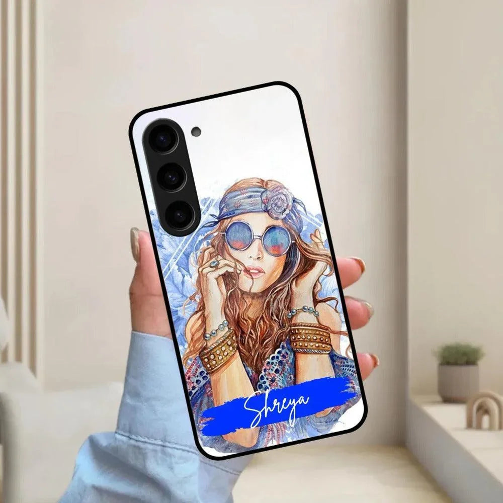 Bindass Babe Customize Glass Case Cover For Samsung - ShopOnCliQ