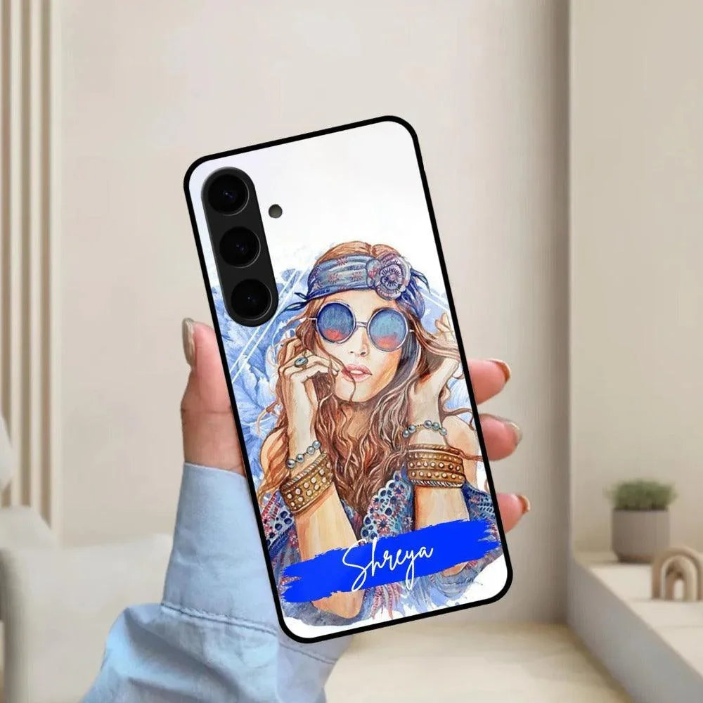 Bindass Babe Customize Glass Case Cover For Samsung - ShopOnCliQ
