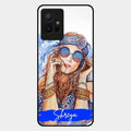 Bindass Babe Customize Glass Case Cover For Vivo T1 5G