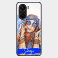 Bindass Babe Customize Glass Case Cover For Vivo V29E 5G