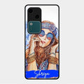 Bindass Babe Customize Glass Case Cover For Vivo V30 5G