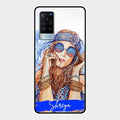 Bindass Babe Customize Glass Case Cover For Vivo X60 5G