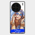 Bindass Babe Customize Glass Case Cover For Vivo X90 Pro 5G