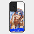 Bindass Babe Customize Glass Case Cover For Vivo Y02T