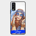 Bindass Babe Customize Glass Case Cover For Vivo Y12G