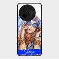 Bindass Babe Customize Glass Case Cover For Vivo Y39 5G