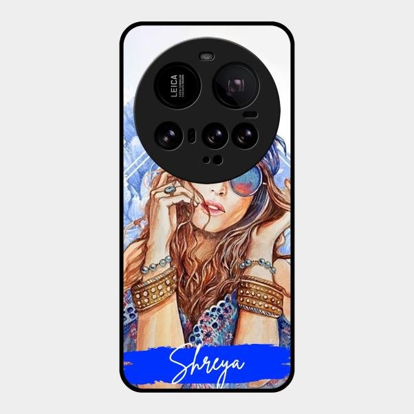 Bindass Babe Customize Glass Case Cover For Xiaomi 15 Ultra 5G