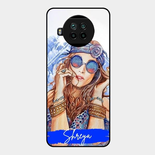 Bindass Babe Customize Glass Case Cover For Xiaomi Mi 10I 5G