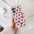 Black and Green Flower Anti Yellow Case For Motorola G96 5G