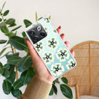 Black and Green Flower Anti Yellow Case For OnePlus 10T 5G