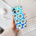 Black and Green Flower Anti Yellow Case For OnePlus Nord CE 4 Lite 5G