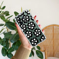 Black and White Flower Anti Yellow Case For OnePlus 11 5G