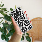 Black and White Flower Transparent Silicon case For OnePlus - ShopOnCliQ