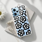 Black and White Flower Transparent Silicon case For Redmi/Xiaomi - ShopOnCliQ