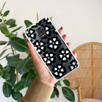 Black and White Flower Transparent Silicon case For Redmi/Xiaomi - ShopOnCliQ