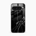 Black Marble Patter Glass Case Cover For Google Pixel 10 Pro XL