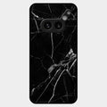 Black Marble Patter Glass Case Cover For Nothing Phone 2A Plus