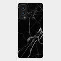 Black Marble Patter Glass Case Cover For Oneplus Nord 2 5G