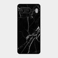 Black Marble Patter Glass Case Cover For Oneplus Nord 4 5G