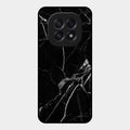 Black Marble Patter Glass Case Cover For Oppo F29 5G