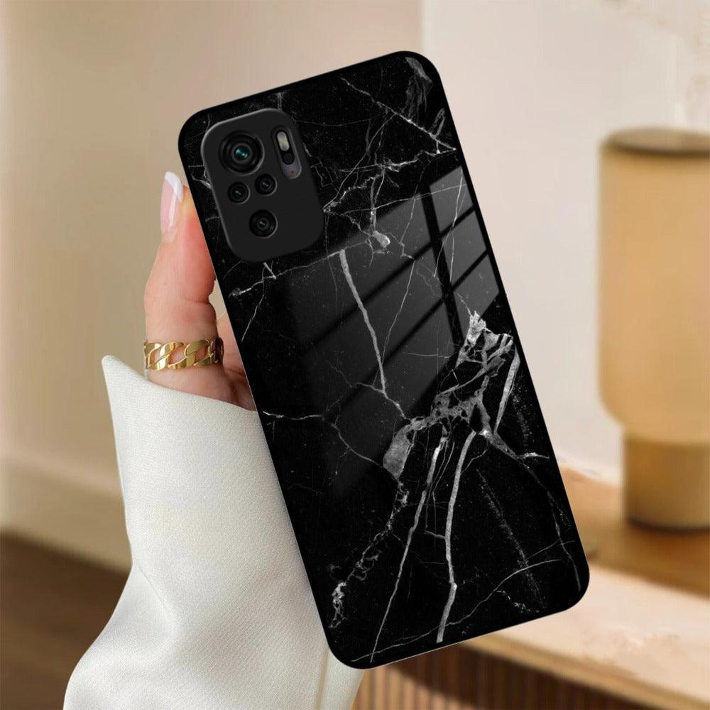 Black Marble Patter Glass Case Cover for Redmi/Xiaomi - ShopOnCliQ
