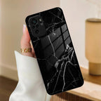 Black Marble Patter Glass Case Cover for Redmi/Xiaomi - ShopOnCliQ
