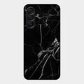 Black Marble Patter Glass Case Cover For Samsung Galaxy A17 5G