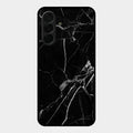 Black Marble Patter Glass Case Cover For Samsung Galaxy A36 5G