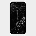 Black Marble Patter Glass Case Cover For Samsung Galaxy F34 5G