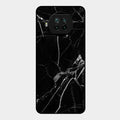 Black Marble Patter Glass Case Cover For Xiaomi Mi 10I 5G