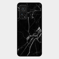 Black Marble Patter Glass Case Cover For Xiaomi Mi 10T Pro 5G