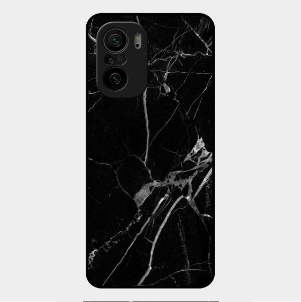 Black Marble Patter Glass Case Cover For Xiaomi Mi 11X 5G