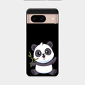 Black Panda Glass Phone Case For Google Pixel 8 5G
