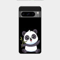 Black Panda Glass Phone Case For Google Pixel 8 Pro 5G