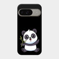 Black Panda Glass Phone Case For Google Pixel 9 5G