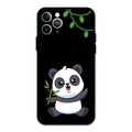 Black Panda Glass Phone Case For iPhone 11 Pro Max