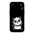 Black Panda Glass Phone Case For iPhone Air